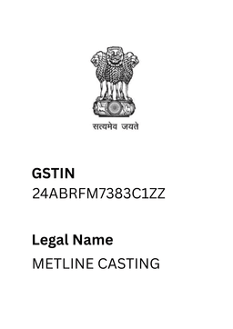GST Details certificate