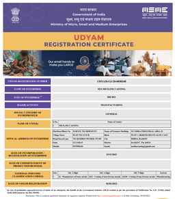 MSME Certificate certificate