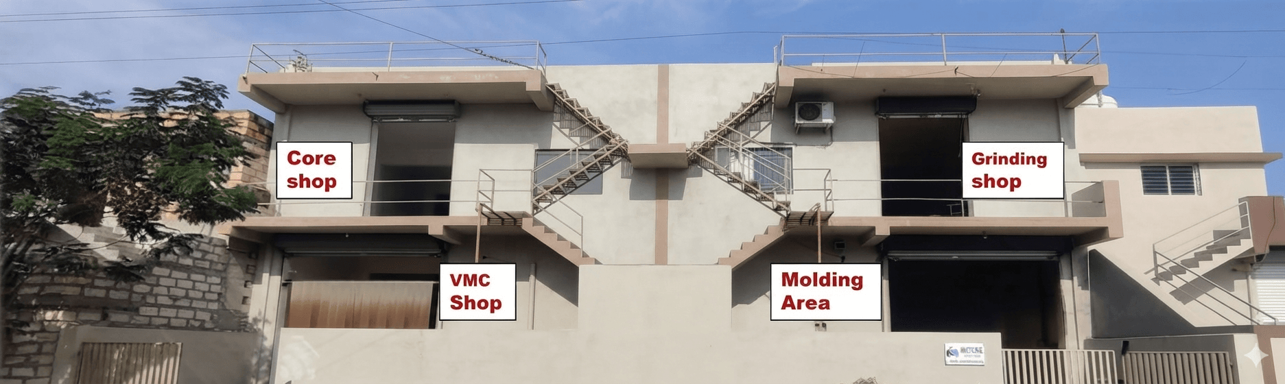 Metline Casting aluminium casting manufacturing facility at Suvidha Industrial Area, Ribda, Gondal, Rajkot, Gujarat